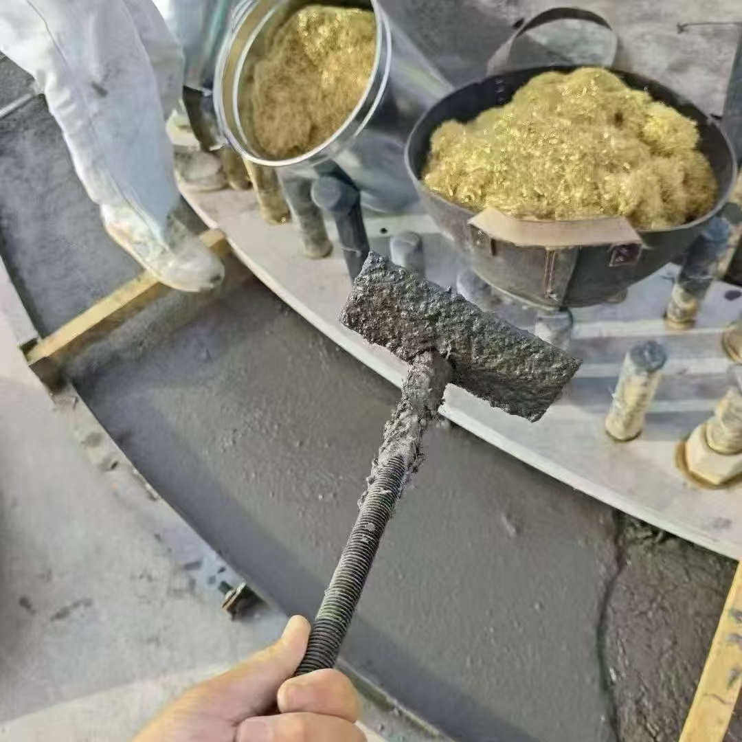 银海C120钢纤维高强无收灌浆料 轧机压缩机汽轮机发电机锻压设备底座灌浆材料